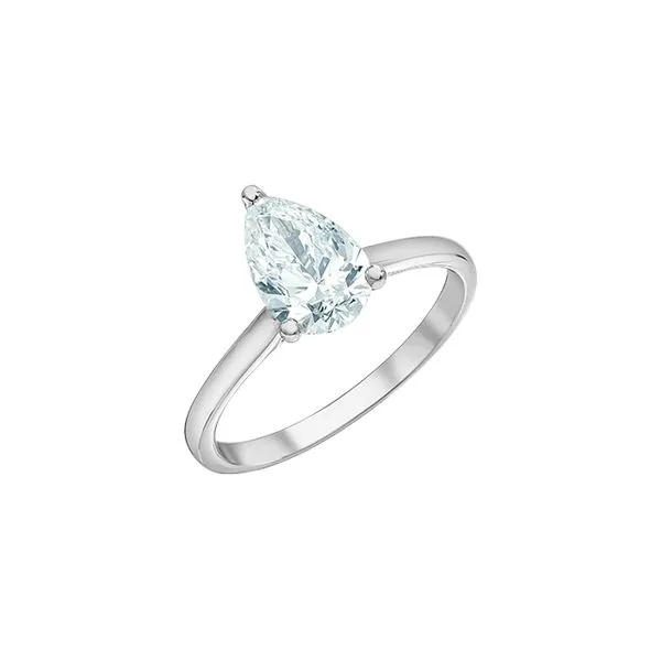 1.06ct Lab Grown Pear Cut Diamond Ring Image 3 Victoria Jewellers REGINA, SK