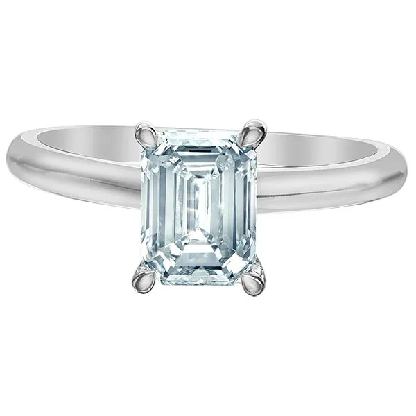 1.53ct Emerald Cut Lab Grown Diamond Ring Victoria Jewellers REGINA, SK