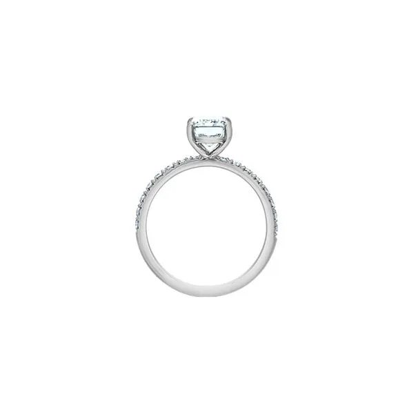 1.51ct Emerald Cut Lab Grown Diamond Ring Image 2 Victoria Jewellers REGINA, SK