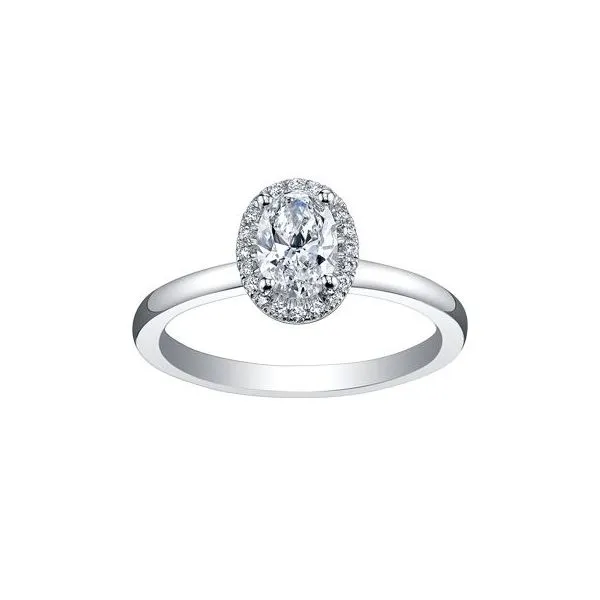 2.01ct Oval Cut Lab Grown Diamond Ring Victoria Jewellers REGINA, SK