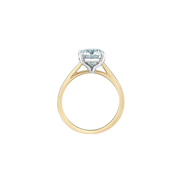 2.06ct Round Brilliant Cut Lab Grown Diamond Ring Image 2 Victoria Jewellers REGINA, SK