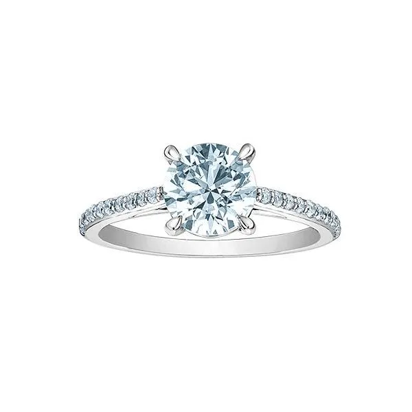 1.56ct Round Brilliant Cut Lab Grown Diamond Ring Victoria Jewellers REGINA, SK