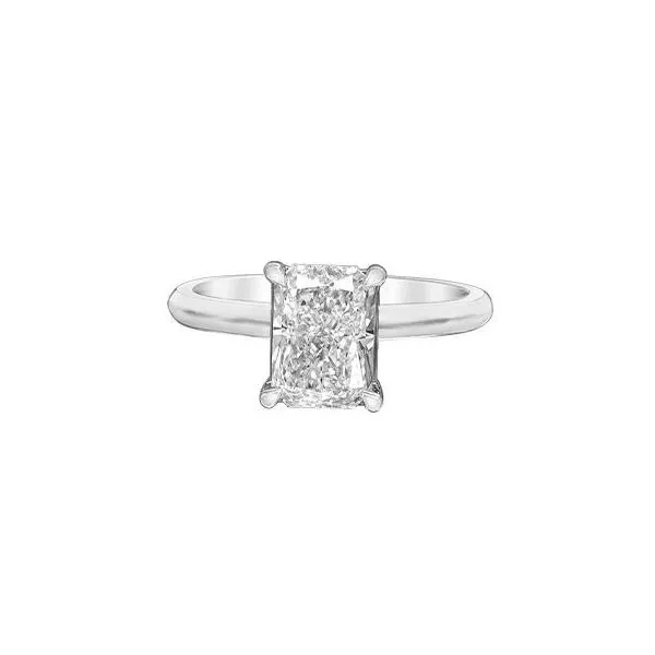 2.08ct Radiant Cut Lab Grown Diamond Ring Image 2 Victoria Jewellers REGINA, SK