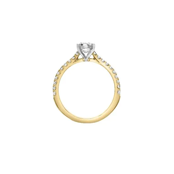 2.50ct Round Brilliant Cut Lab Grown Diamond Ring Image 2 Victoria Jewellers REGINA, SK