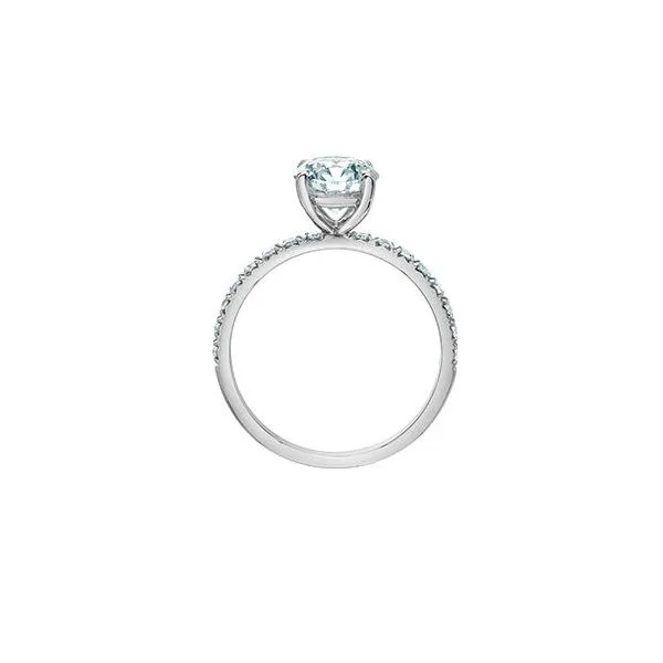 1.08ct Round Brilliant Cut Lab Grown Diamond Ring Image 2 Victoria Jewellers REGINA, SK