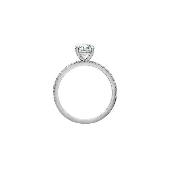 1.32ct Oval Cut Lab Grown Diamond Ring Image 2 Victoria Jewellers REGINA, SK