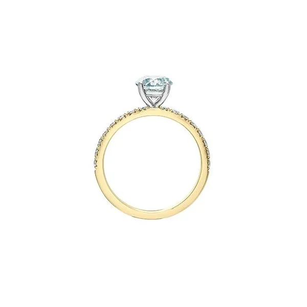 2.03ct Round Brilliant Cut Lab Grown Diamond Ring Image 2 Victoria Jewellers REGINA, SK
