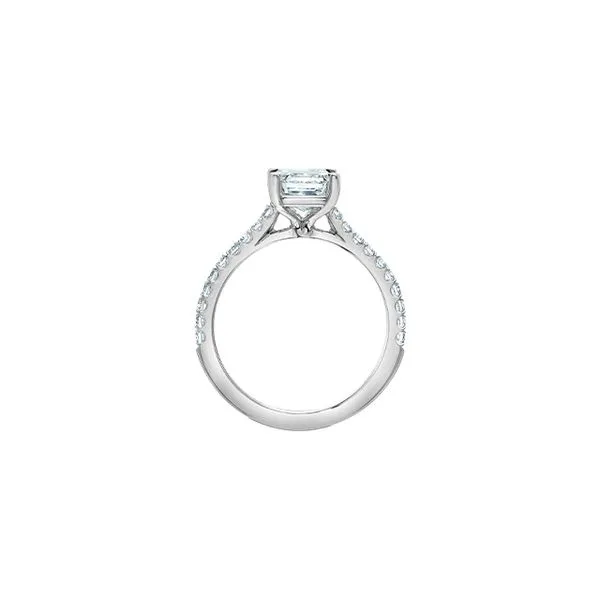 2.01ct Emerald Cut Lab Grown Diamond Ring Image 2 Victoria Jewellers REGINA, SK