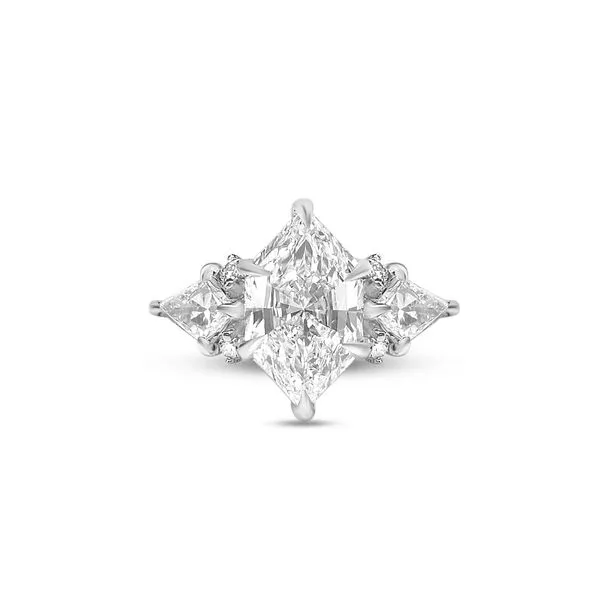 2.61ct Hexagon Cut Lab Grown Diamond Ring Victoria Jewellers REGINA, SK