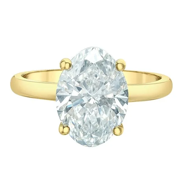 3.56ct Oval Lab Grown Diamond Ring Victoria Jewellers REGINA, SK