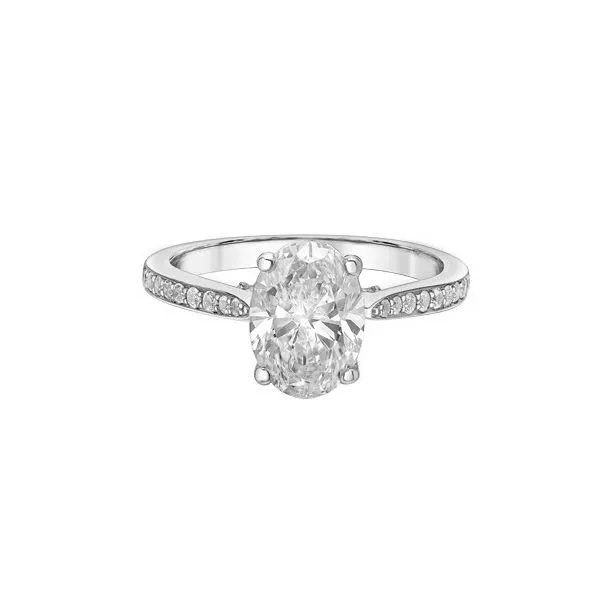 2.50ct Oval Lab Grown Diamond Ring Victoria Jewellers REGINA, SK