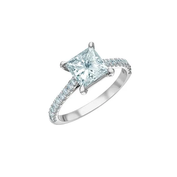 2.01ct Princess Cut Lab Grown Diamond Ring Image 2 Victoria Jewellers REGINA, SK