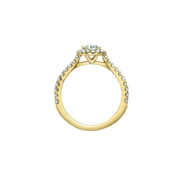 1.55ct Oval Lab Grown Diamond Ring Image 3 Victoria Jewellers REGINA, SK