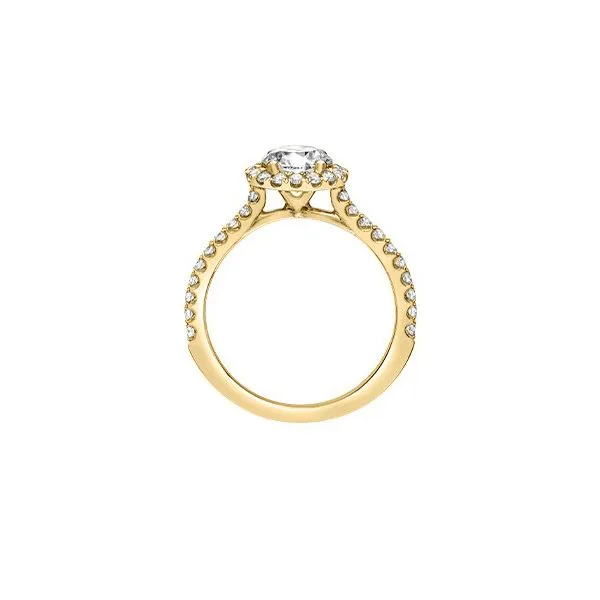 1.09ct Round Lab Grown Diamond Ring Image 2 Victoria Jewellers REGINA, SK