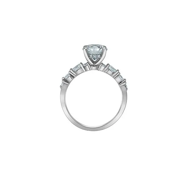 2.04ct Round Brilliant Cut Lab Grown Diamond Ring Image 3 Victoria Jewellers REGINA, SK