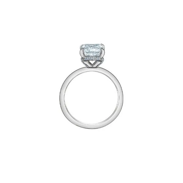 3.06ct Radiant Cut Lab Grown Diamond Ring Image 3 Victoria Jewellers REGINA, SK