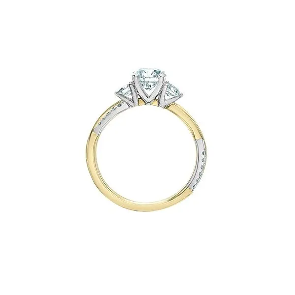 1.08ct Round Brilliant Cut Lab Grown Diamond Ring Image 3 Victoria Jewellers REGINA, SK