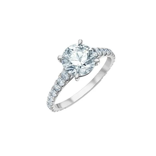 2.52ct Round Brilliant Cut Lab Grown Diamond Ring Victoria Jewellers REGINA, SK