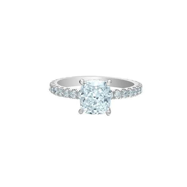 3.09ct Cushion Cut Lab Grown Diamond Ring Victoria Jewellers REGINA, SK