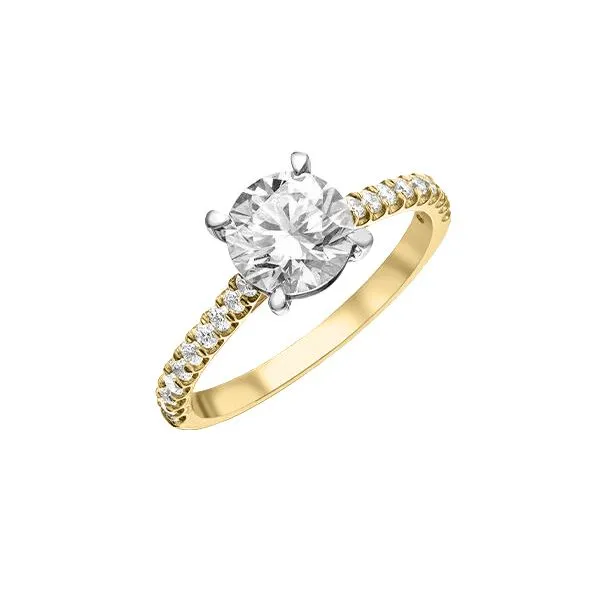3.03ct Round Brilliant Cut Lab Grown Diamond Ring Victoria Jewellers REGINA, SK