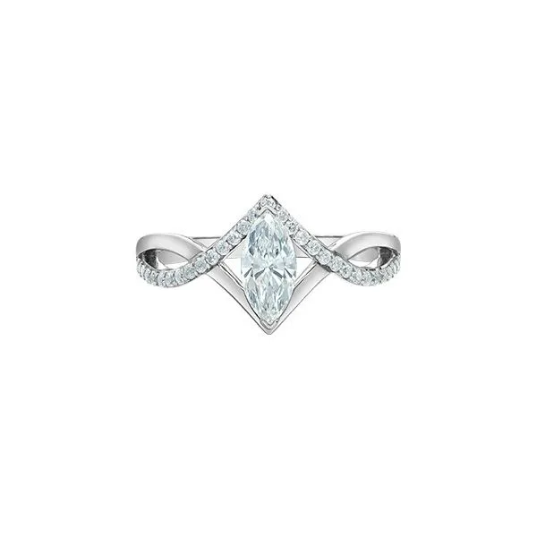 2.03ct Marquise Cut Lab Grown Diamond Ring Victoria Jewellers REGINA, SK