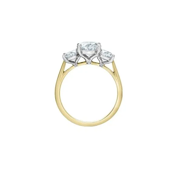 3.49ctw Oval Lab Grown Diamond Ring Image 2 Victoria Jewellers REGINA, SK
