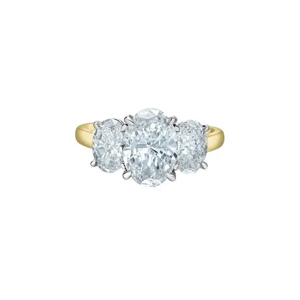3.49ctw Oval Lab Grown Diamond Ring Image 3 Victoria Jewellers REGINA, SK