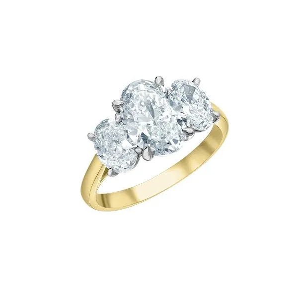 3.49ctw Oval Lab Grown Diamond Ring Victoria Jewellers REGINA, SK