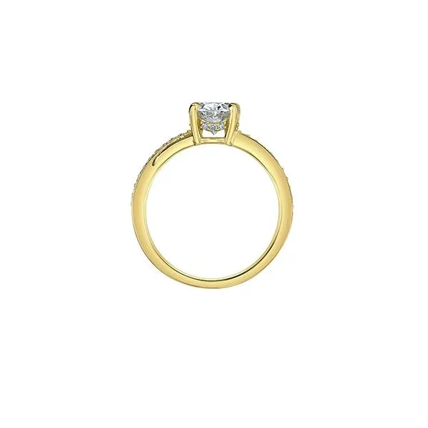 1.53ct Oval Lab Grown Diamond Ring Image 2 Victoria Jewellers REGINA, SK