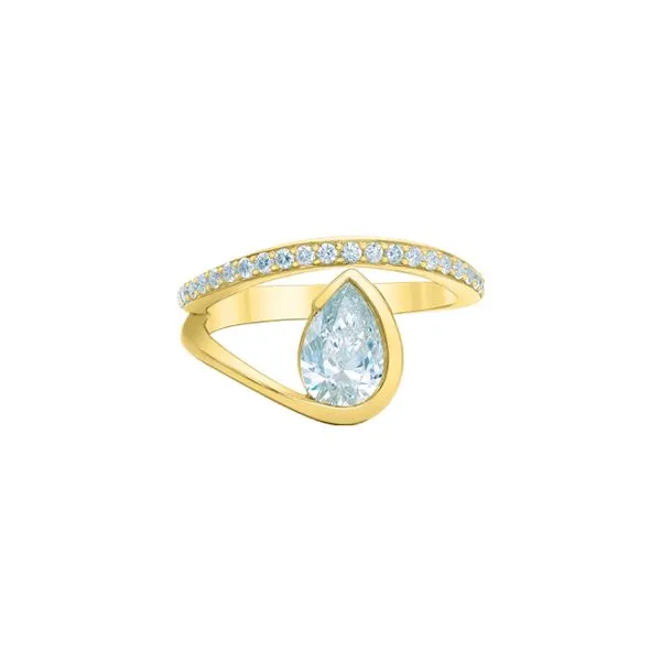 1.04ct Pear Cut Lab Grown Diamond Ring Victoria Jewellers REGINA, SK