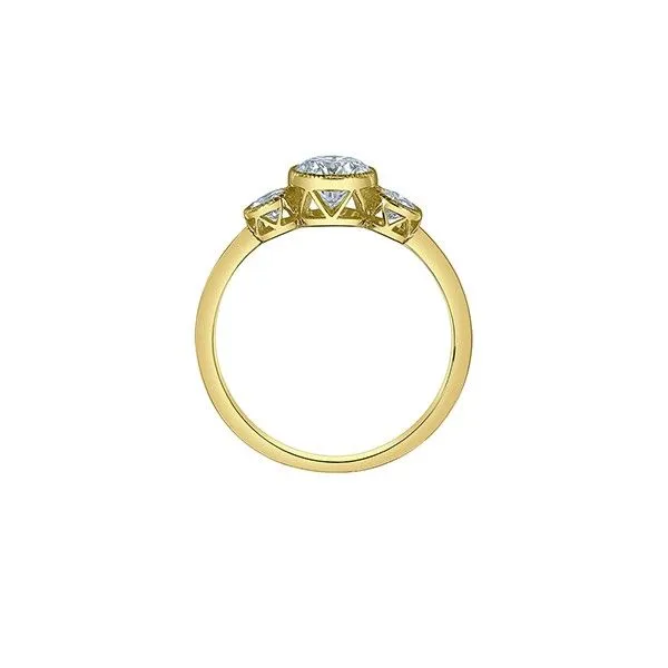 1.00ctw Round Brilliant Cut Lab Grown Diamond Ring Image 2 Victoria Jewellers REGINA, SK