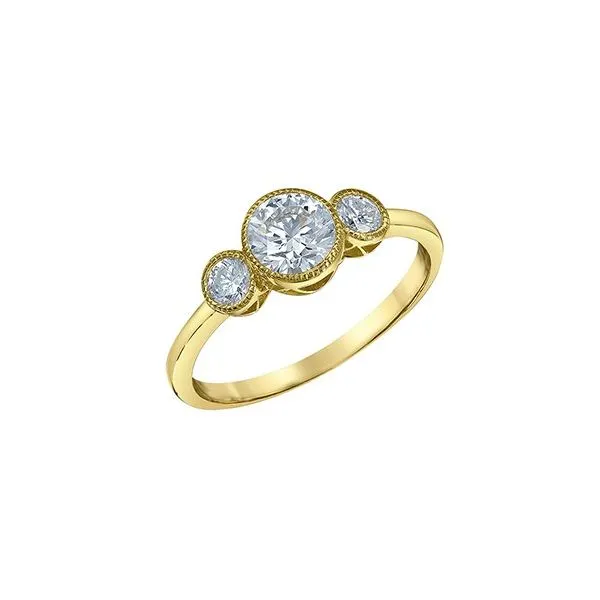 1.00ctw Round Brilliant Cut Lab Grown Diamond Ring Victoria Jewellers REGINA, SK
