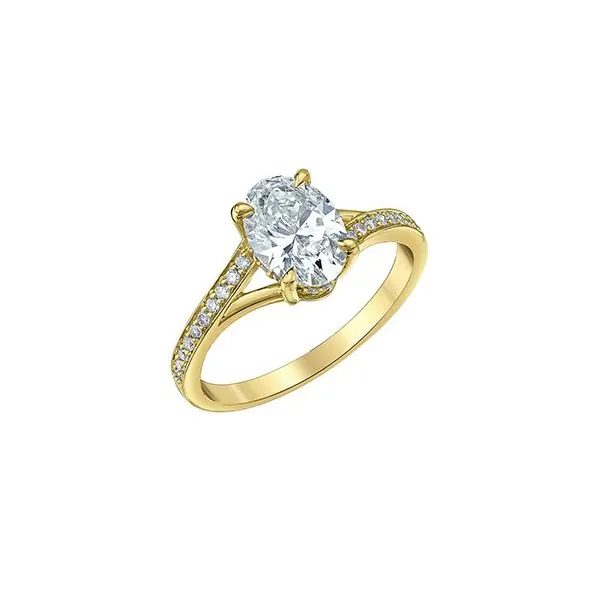 1.53ct Oval Lab Grown Diamond Ring Victoria Jewellers REGINA, SK
