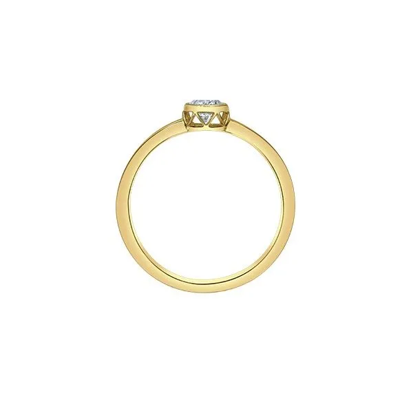 0.30ct Round Brilliant Cut Lab Grown Diamond Ring Image 2 Victoria Jewellers REGINA, SK
