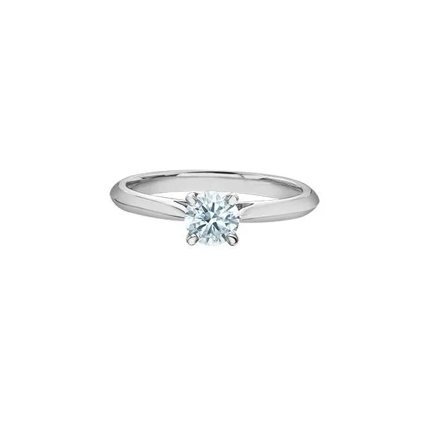 0.50ct Round Brilliant Cut Lab Grown Diamond Ring Victoria Jewellers REGINA, SK