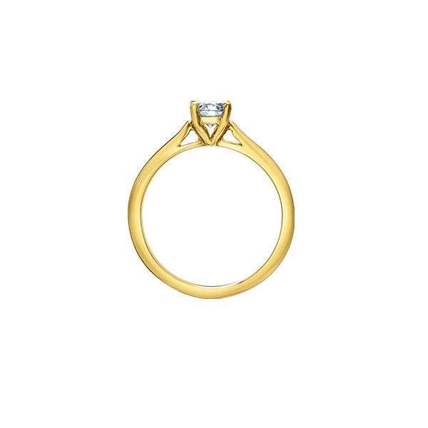 0.50ct Round Brilliant Cut Lab Grown Diamond Ring Image 2 Victoria Jewellers REGINA, SK