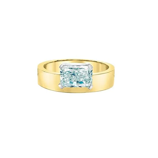 1.53ct Radiant Cut Lab Grown Diamond Ring Victoria Jewellers REGINA, SK
