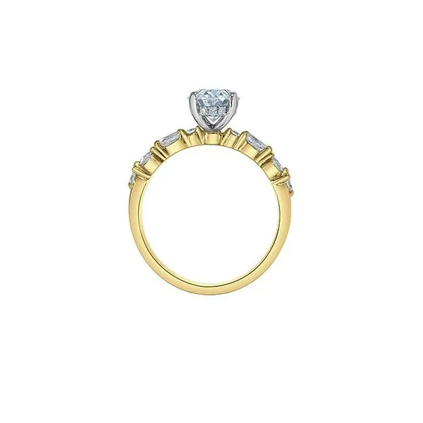1.57ct Oval Lab Grown Diamond Ring Image 3 Victoria Jewellers REGINA, SK