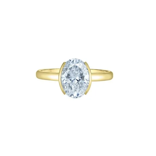 2.04ct Oval Brilliant Cut Lab Grown Diamond Ring Victoria Jewellers REGINA, SK