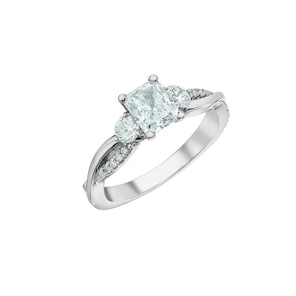 1.03ct Radiant Cut Lab Grown Diamond Ring Victoria Jewellers REGINA, SK