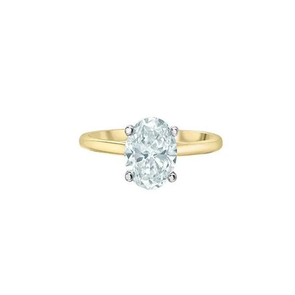 2.09ct Oval Lab Grown Diamond Ring Victoria Jewellers REGINA, SK