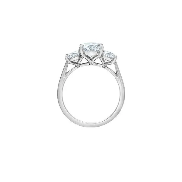 3.49ctw Oval Lab Grown Diamond Ring Image 2 Victoria Jewellers REGINA, SK