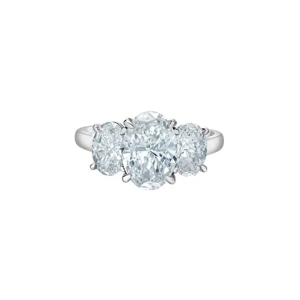 3.49ctw Oval Lab Grown Diamond Ring Image 3 Victoria Jewellers REGINA, SK