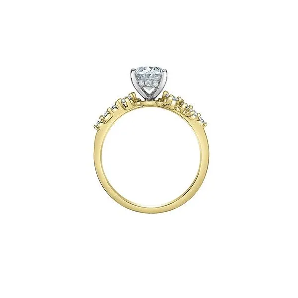 1.54ct Oval Lab Grown Diamond Ring Image 2 Victoria Jewellers REGINA, SK