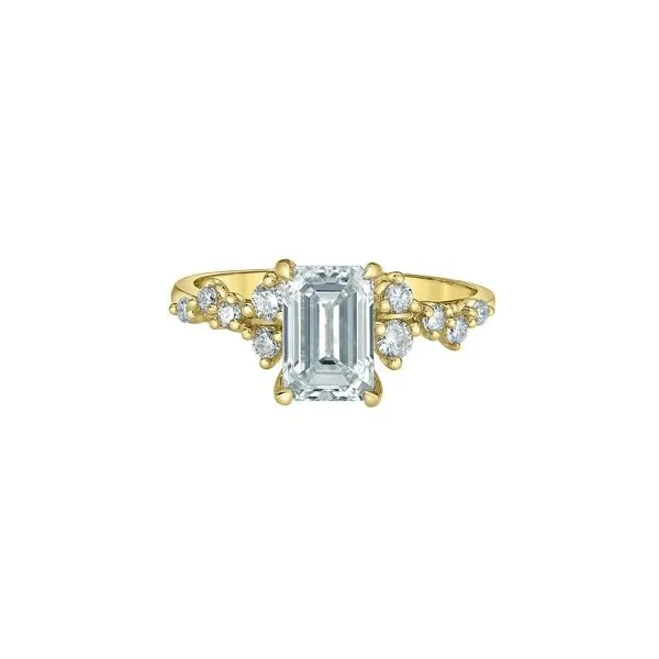 1.54ct Emerald Cut Lab Grown Diamond Ring Victoria Jewellers REGINA, SK