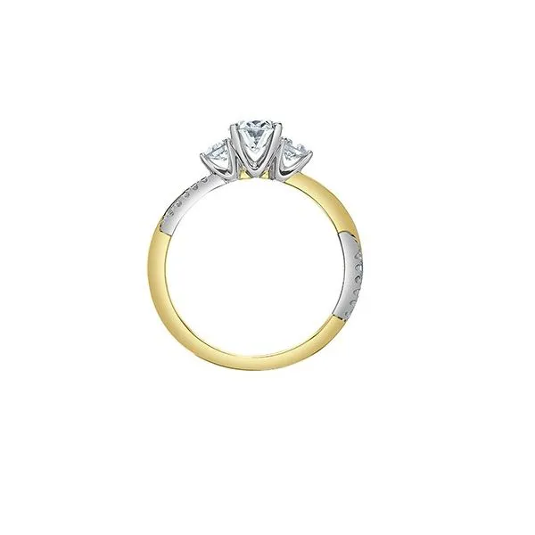 1.09ct Oval Lab Grown Diamond Ring Image 3 Victoria Jewellers REGINA, SK