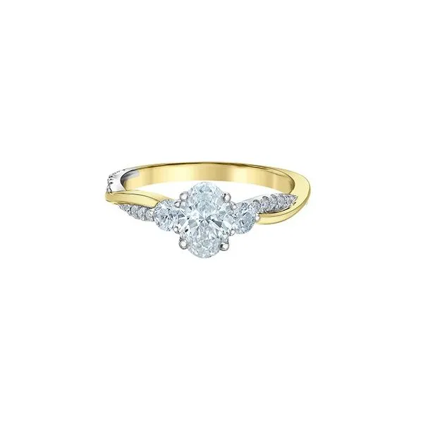 1.09ct Oval Lab Grown Diamond Ring Victoria Jewellers REGINA, SK