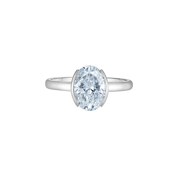 2.02ct Oval Lab Grown Diamond Ring Victoria Jewellers REGINA, SK