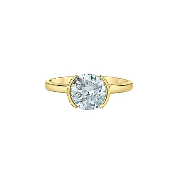 1.54ct Round Brilliant Cut Lab Grown Diamond Ring Image 3 Victoria Jewellers REGINA, SK