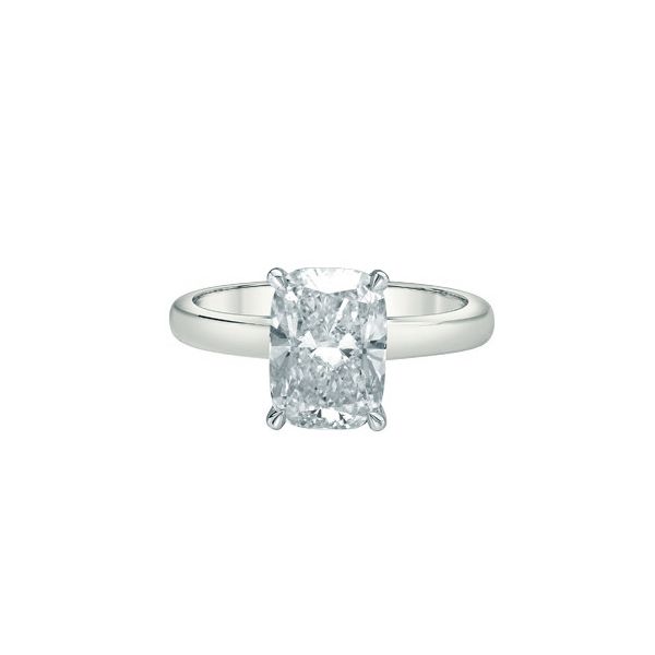 3.02ct Cushion Cut Lab Grown Diamond Ring Victoria Jewellers REGINA, SK